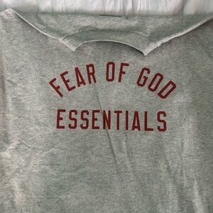 Fear of God Essentials Gray T-Shirt